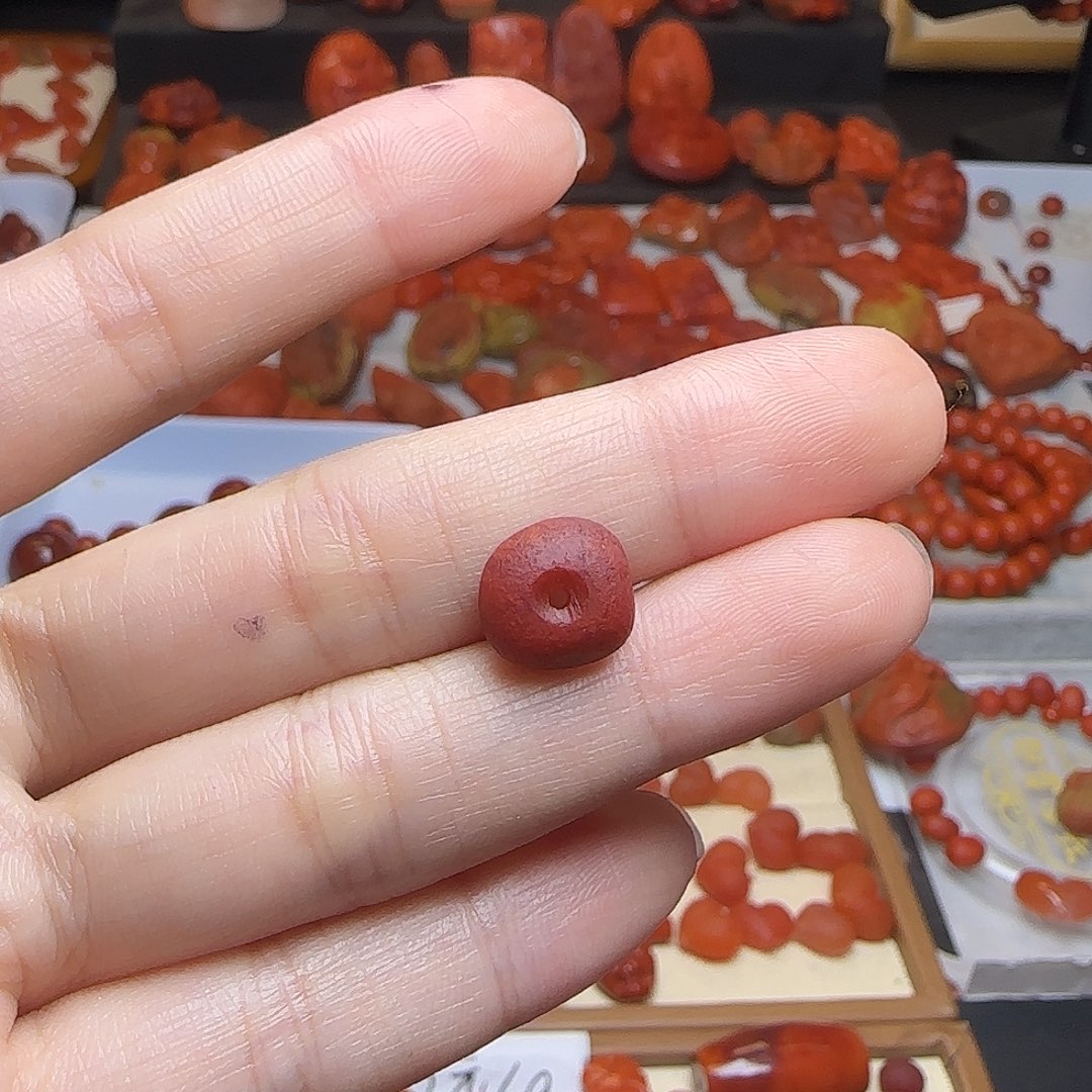 暖****南红玛瑙未镶嵌吊坠(不含链)