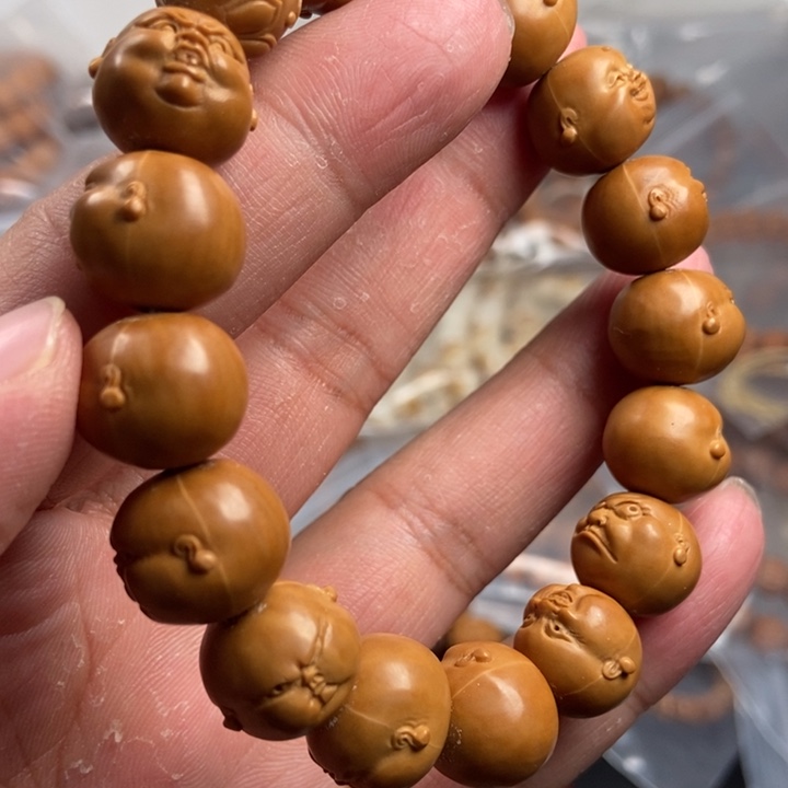 猴头核桃吊坠今天