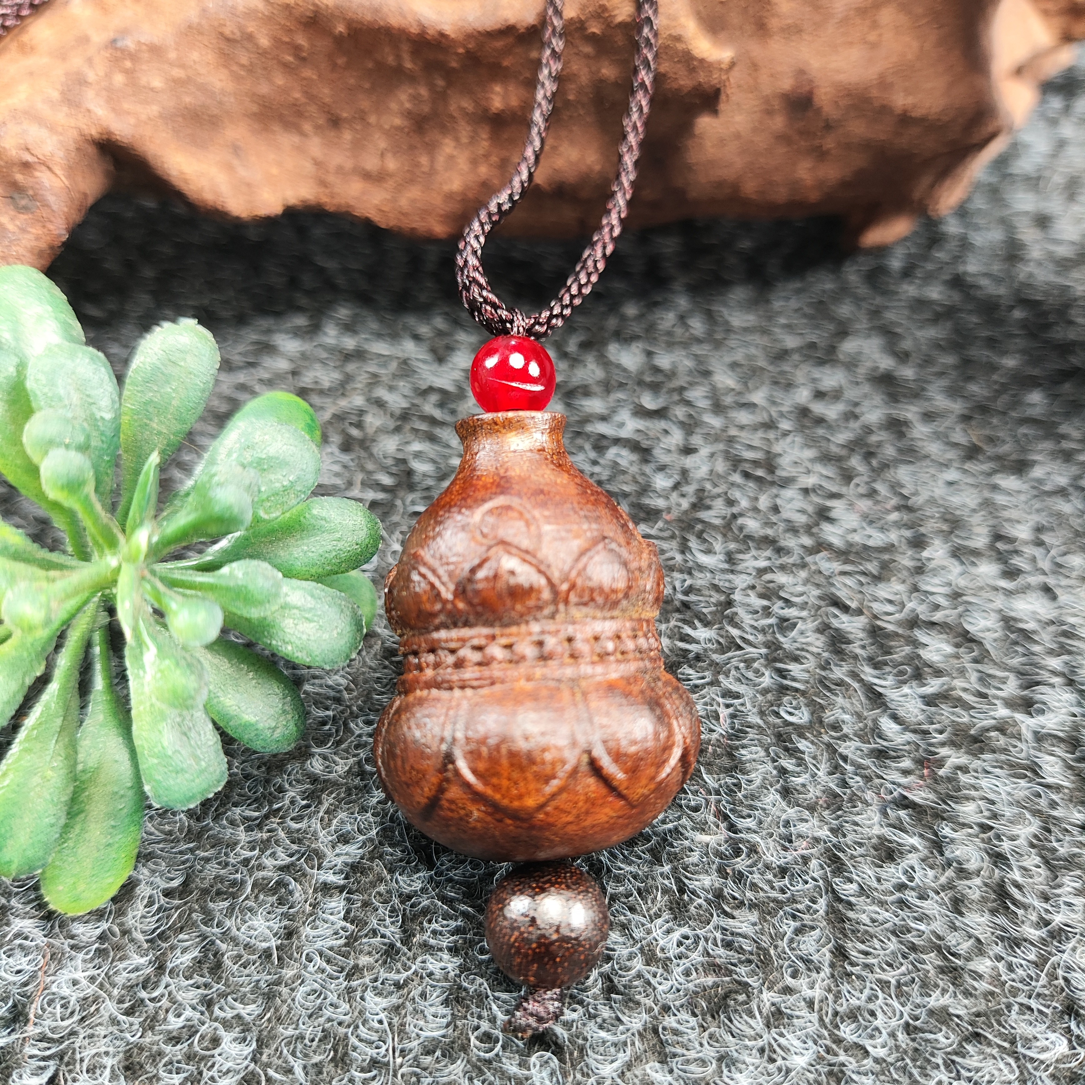 木质金星葫芦福禄吊坠多样性发一HLGM01