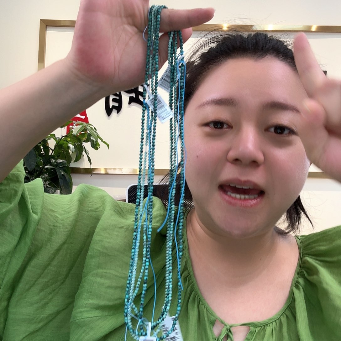 未镶嵌绿松石珠宝奇石4 多样性发货发其一