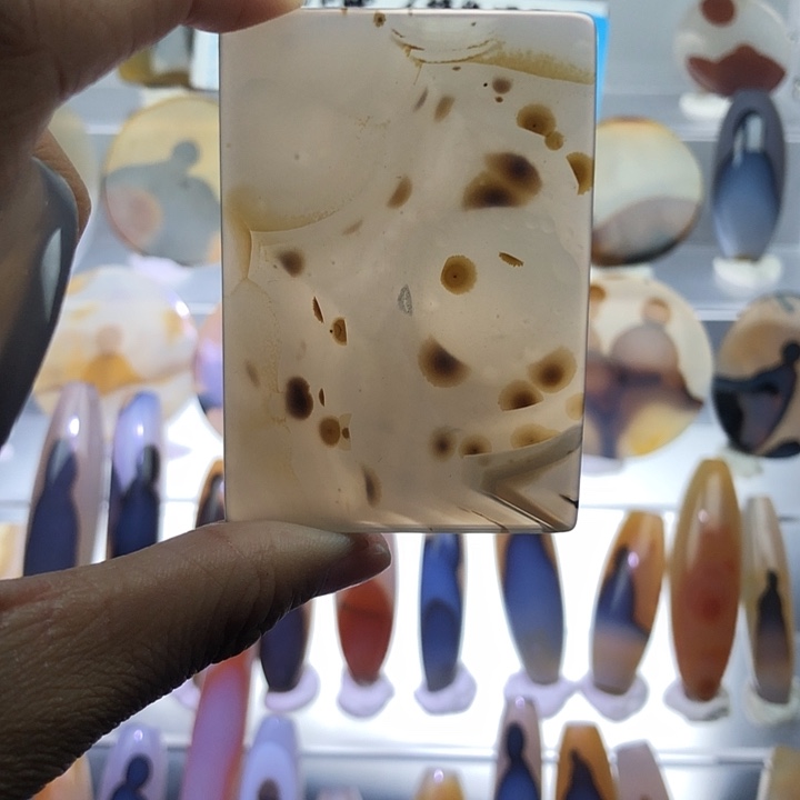 查罗石未镶嵌珠宝半成品21霞