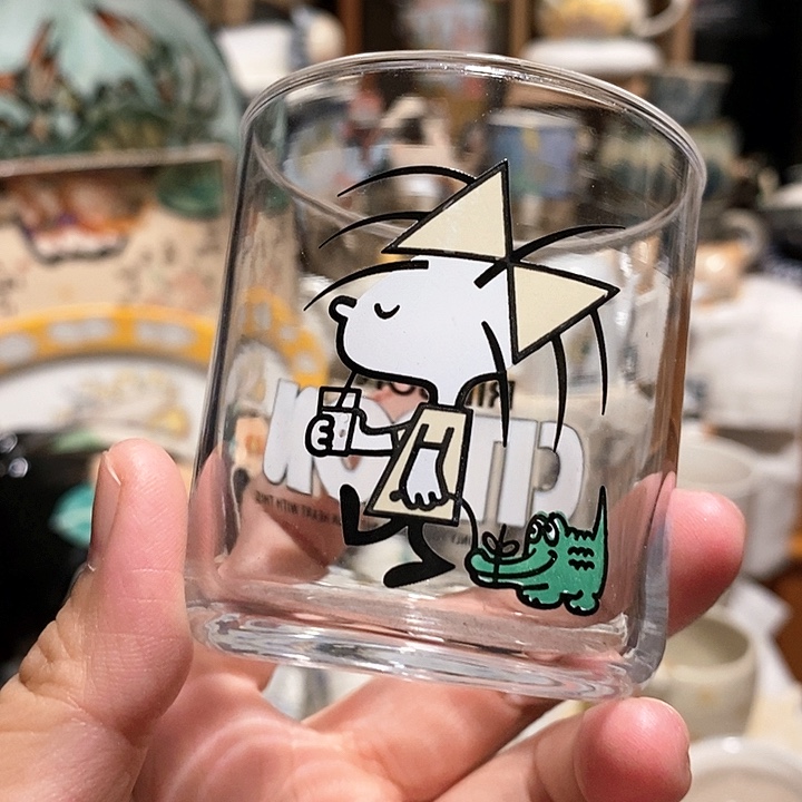 搪瓷小玻璃杯子………