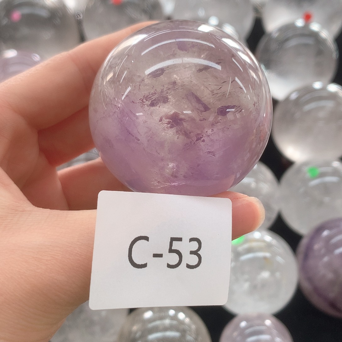 水晶摆件未镶嵌摆件C53 5.4CM