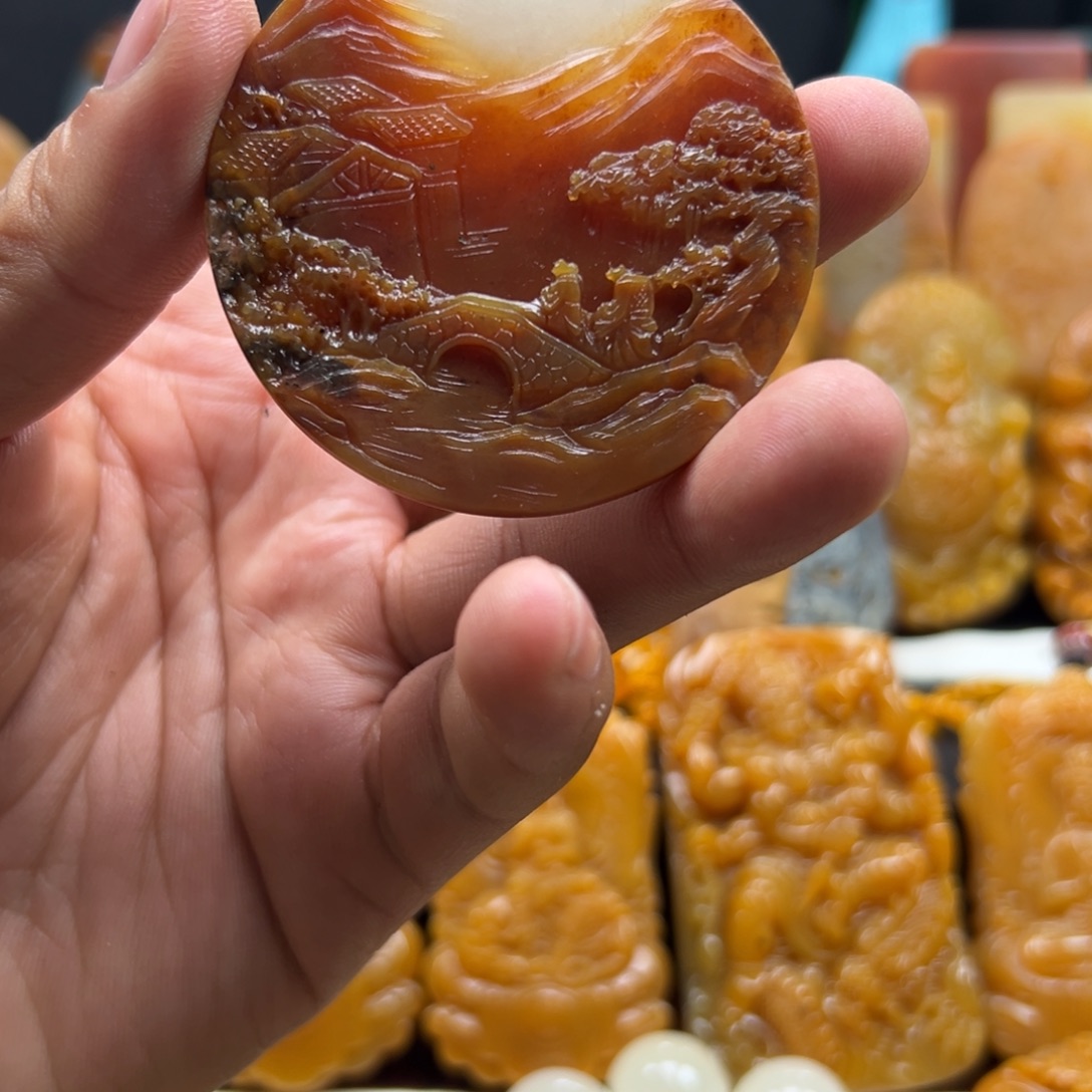 石英质玉（黄龙玉）未镶嵌多选一发货