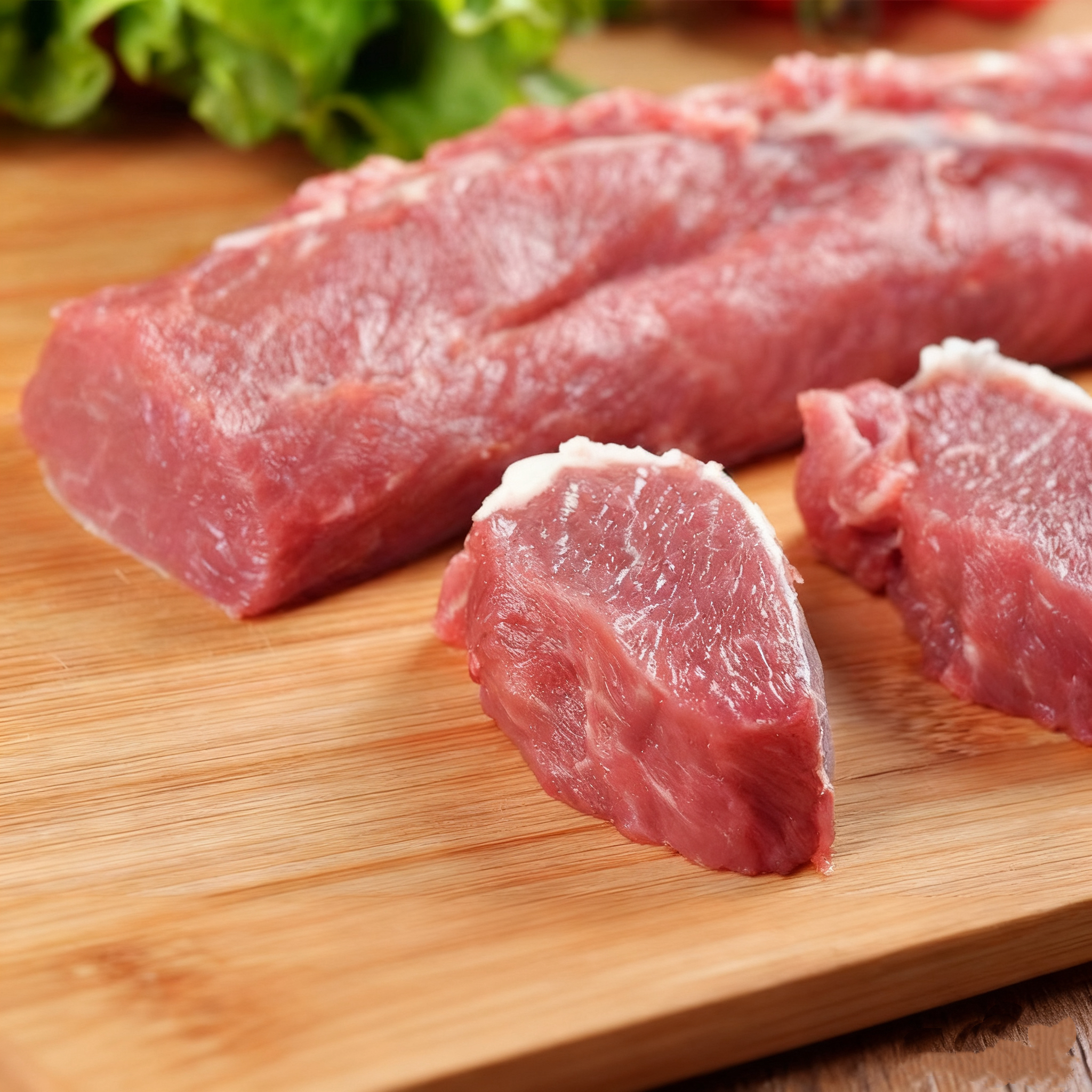 里脊肉 肉质散养紧实口感鲜嫩纯熟食喂养黑土黑毛土猪