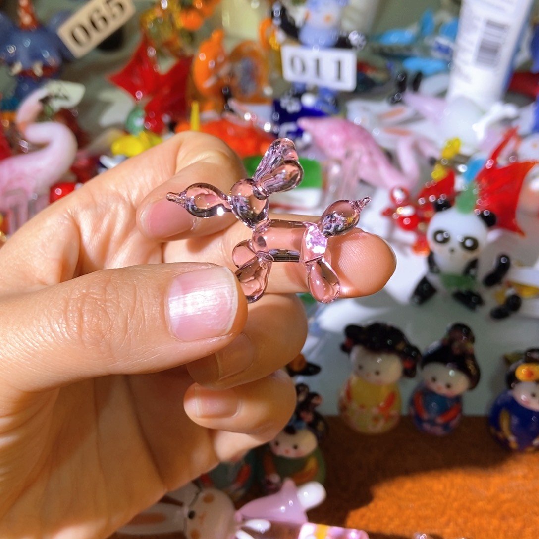 琉璃手工艺品气球狗