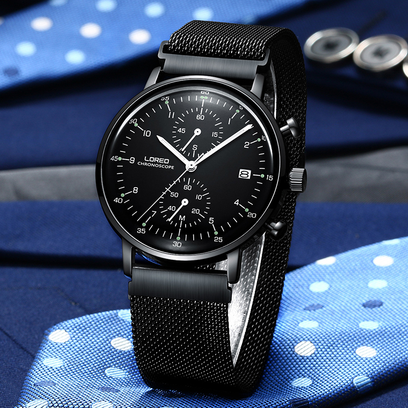 正品雷力欧手表男士防水石英男表简约韩版学生休闲运动皮带腕表