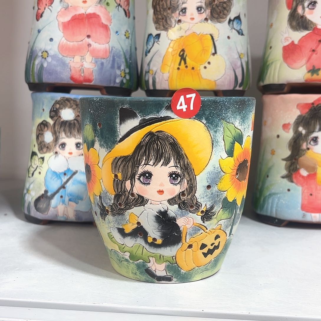 紫砂花盆手工花盆默认微瑕12/13