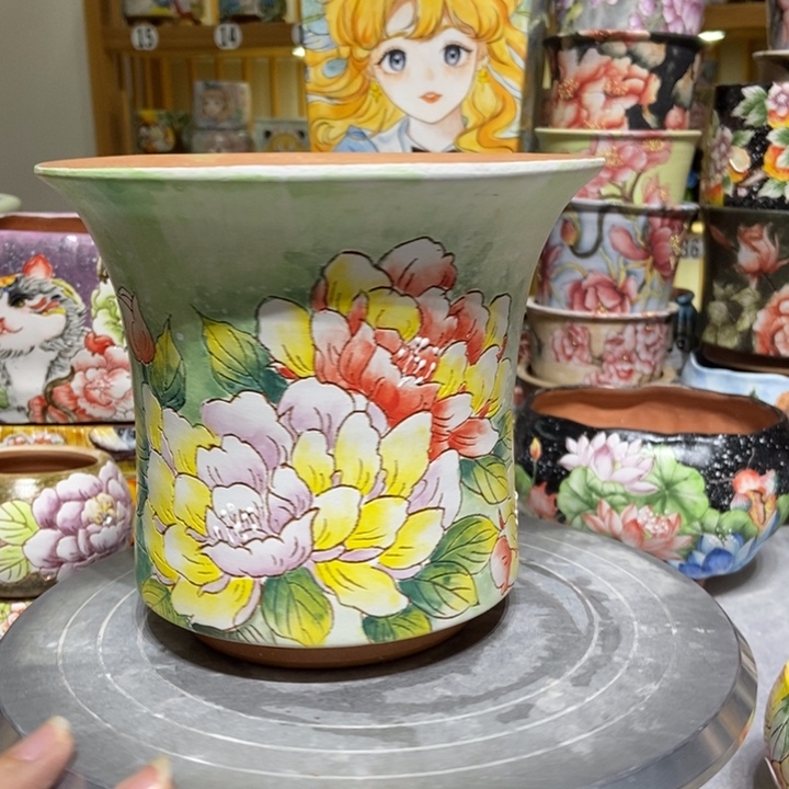 景德镇艺术手绘作品