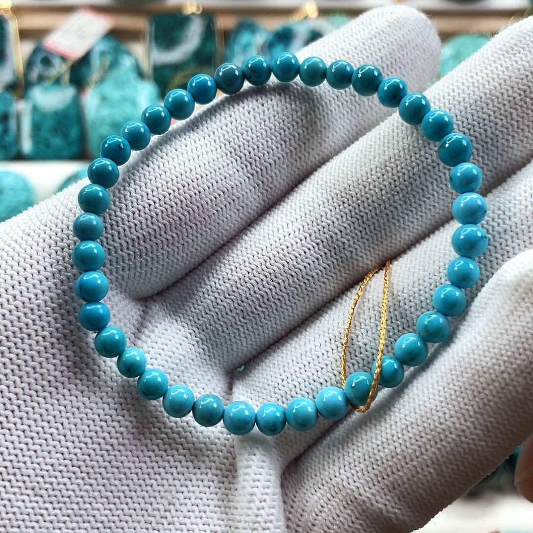 绿松石未镶嵌车挂