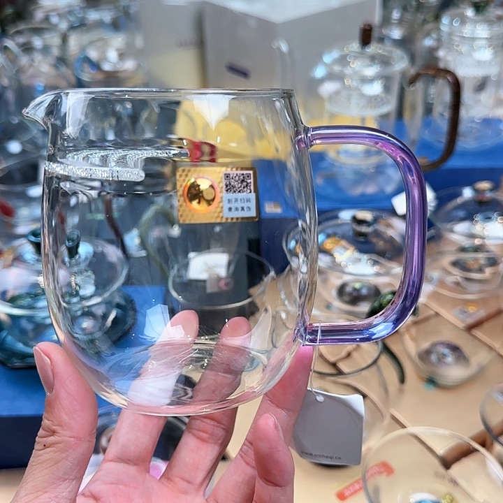 禾器浅紫色澄然月牙款