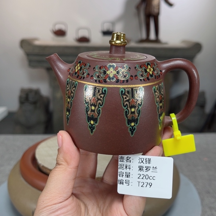 紫砂茶壶紫砂刻绘