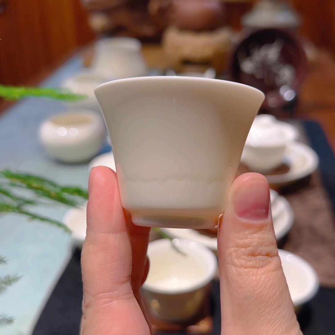 微澜定瓷 小马蹄杯50cc