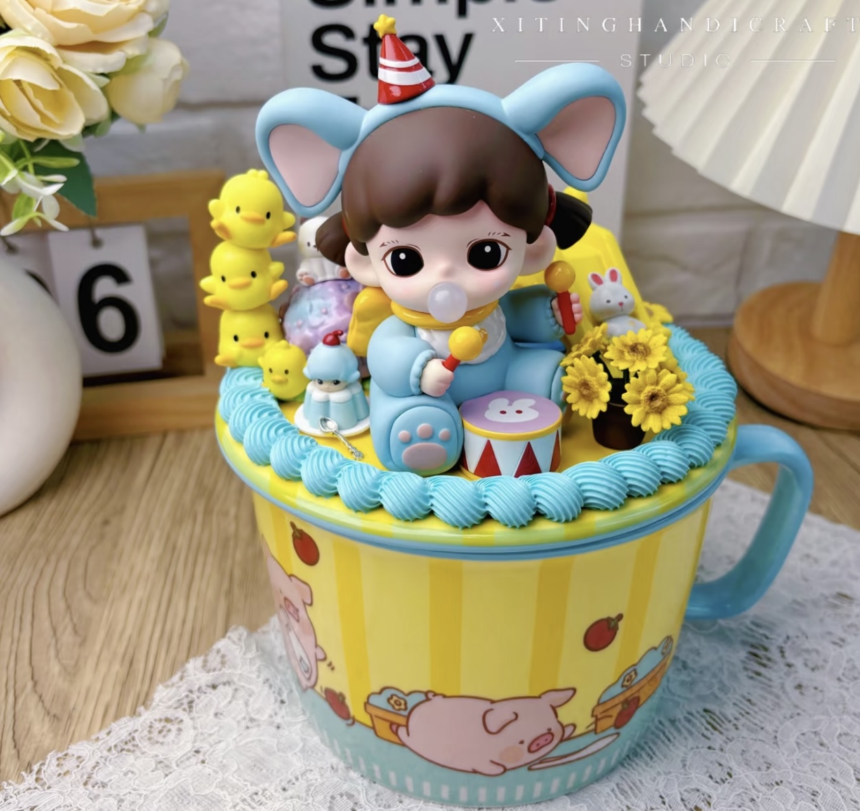 潮流手作diy泡面碗