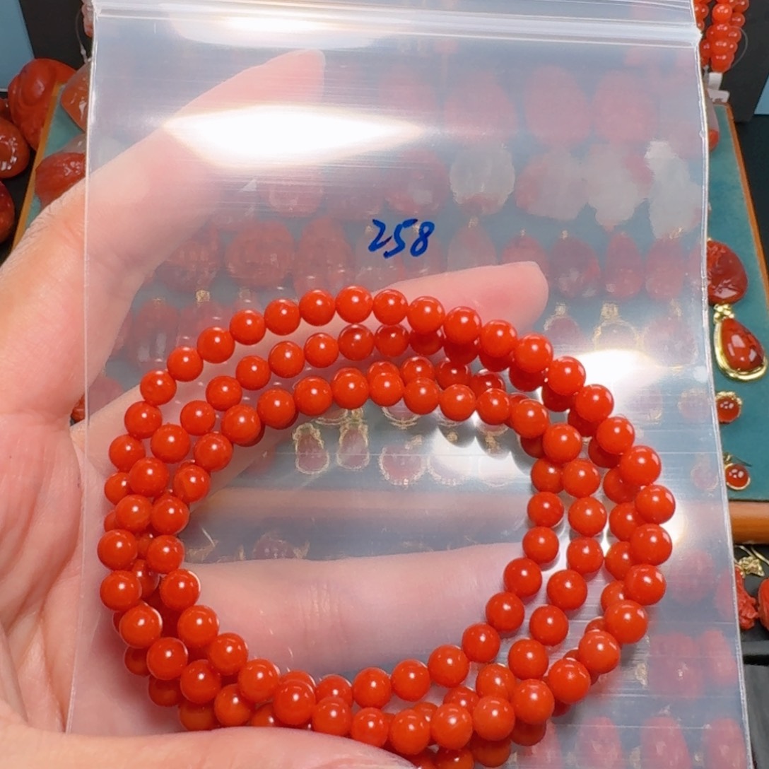 南红玛瑙南红玛瑙保山柿子5+未镶嵌