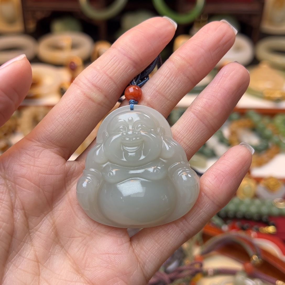 和田玉挂件未镶嵌小*