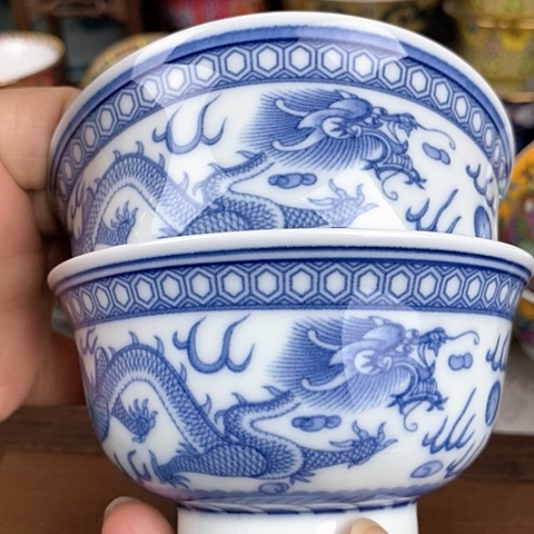 景德镇陶瓷藏式茶碗