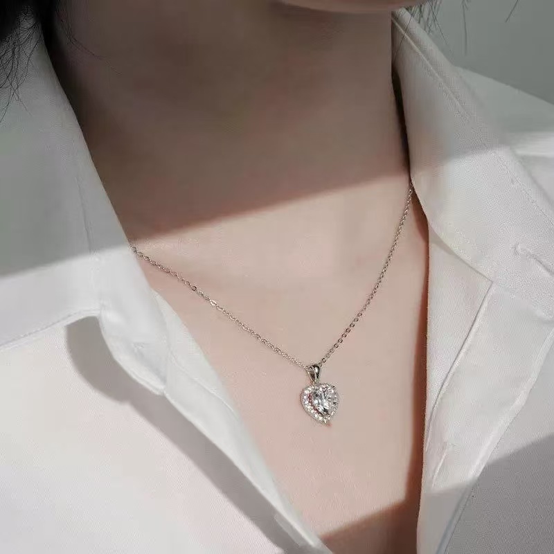 【中非黑马】ZFHM 高端定制 LC-263 爱心吊坠