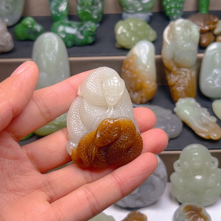 和田玉挂件未镶嵌