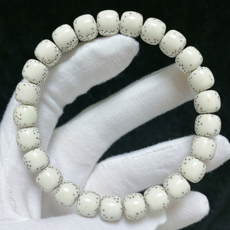 海南料原生态原白8×9双留白侧留白大留白9星月菩提