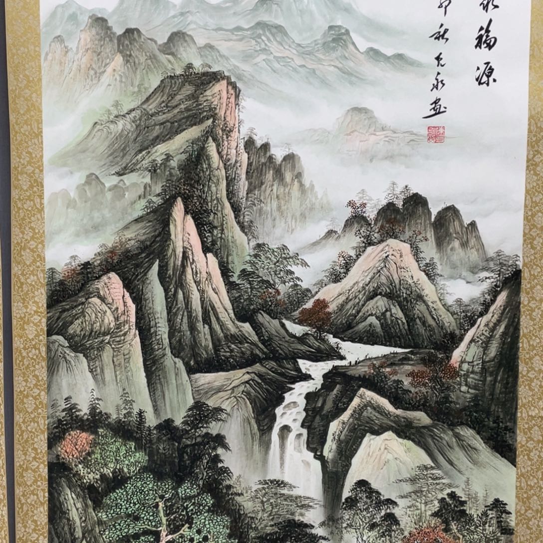 国画老师亲笔手绘作品y