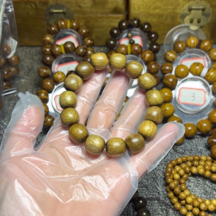 手串/手链楠木（金丝楠）老型珠1314