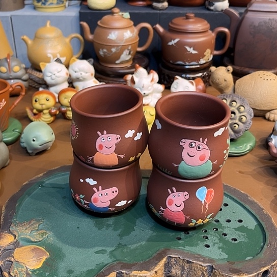 紫砂茶杯紫砂主人杯