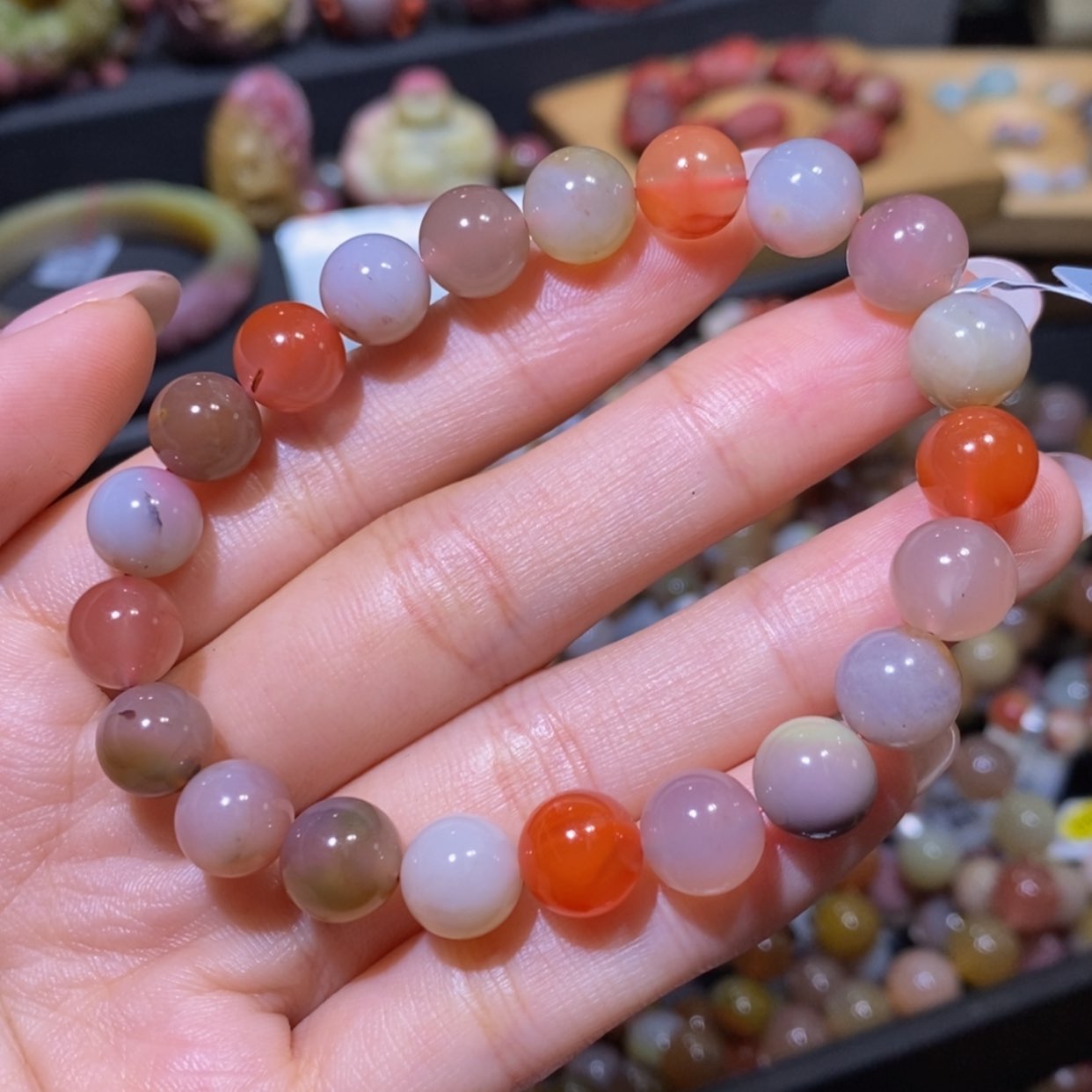 【闪购商品】未镶嵌手串玛瑙/玉髓盐源玛瑙