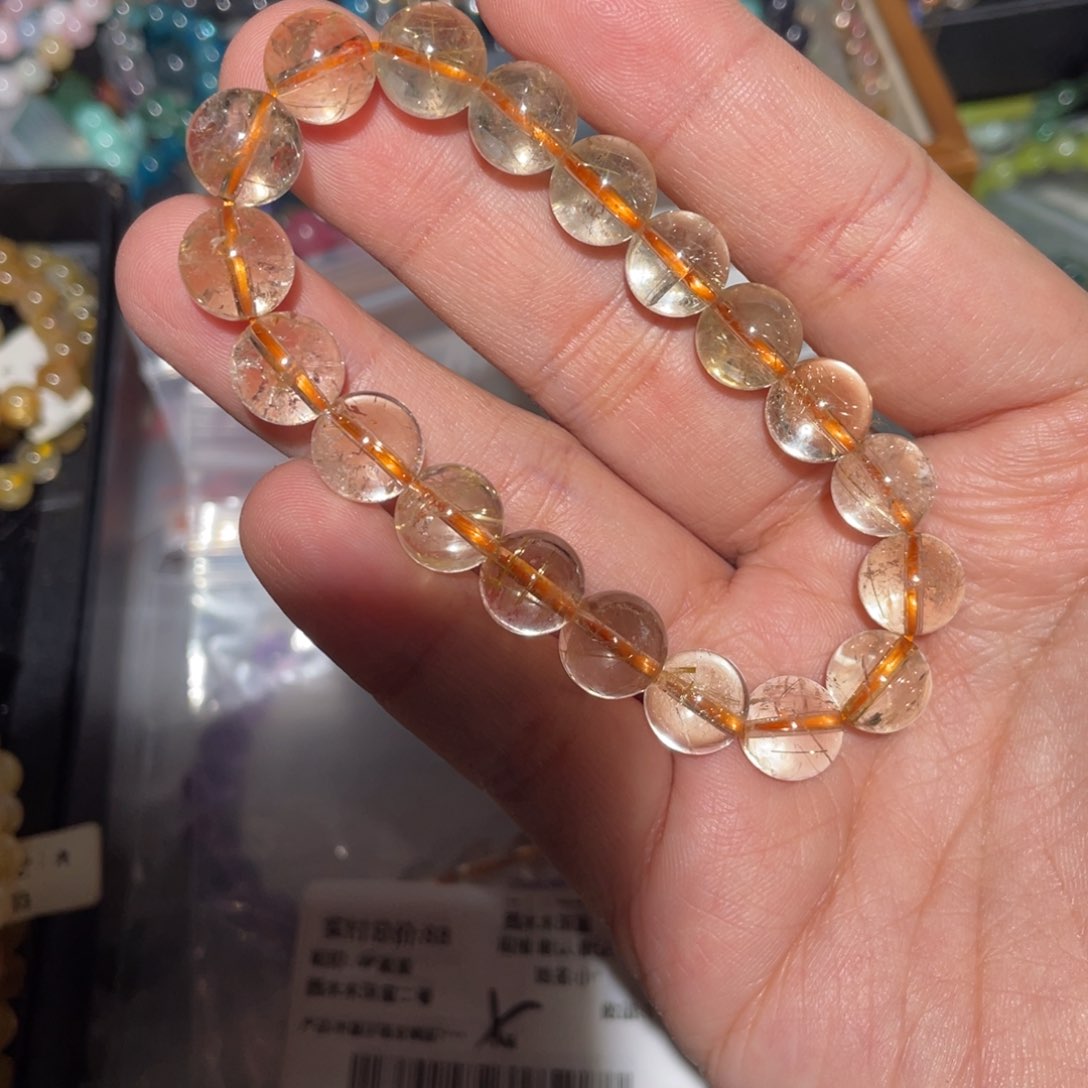 水晶手链未镶嵌我***啊手链