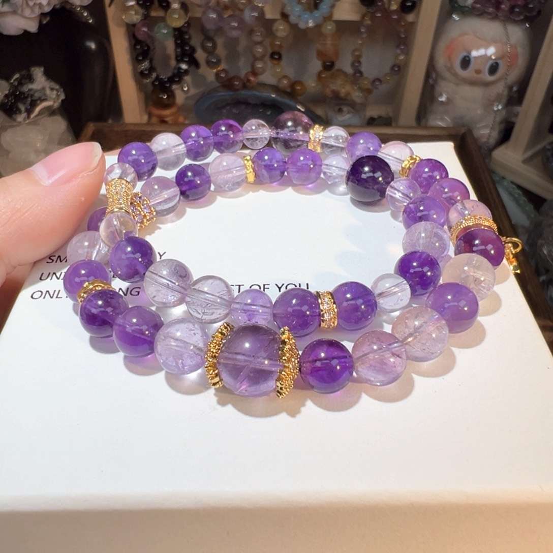 水晶手绳未镶嵌紫水