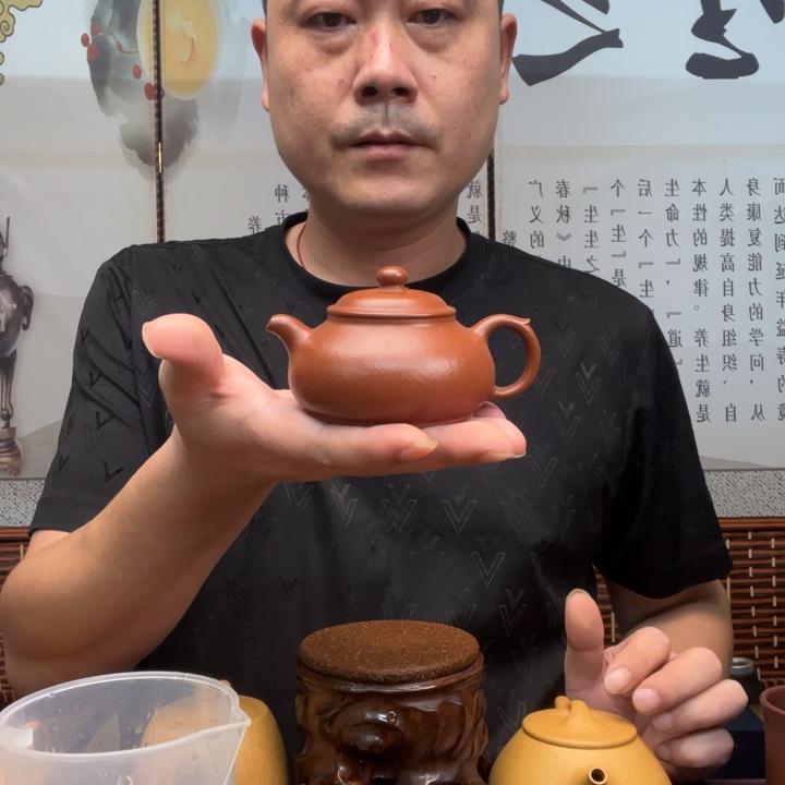 紫砂原矿紫砂壶b****7原矿朱泥全手工华颖150毫升