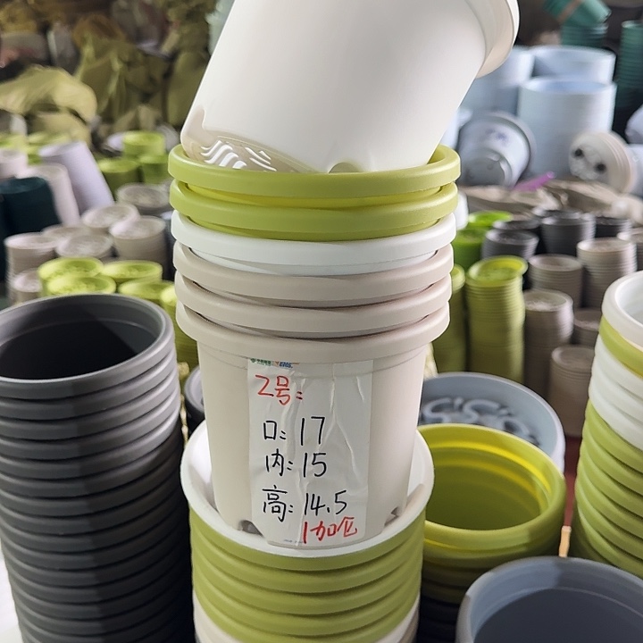 四季2#口径17灰白6个无托