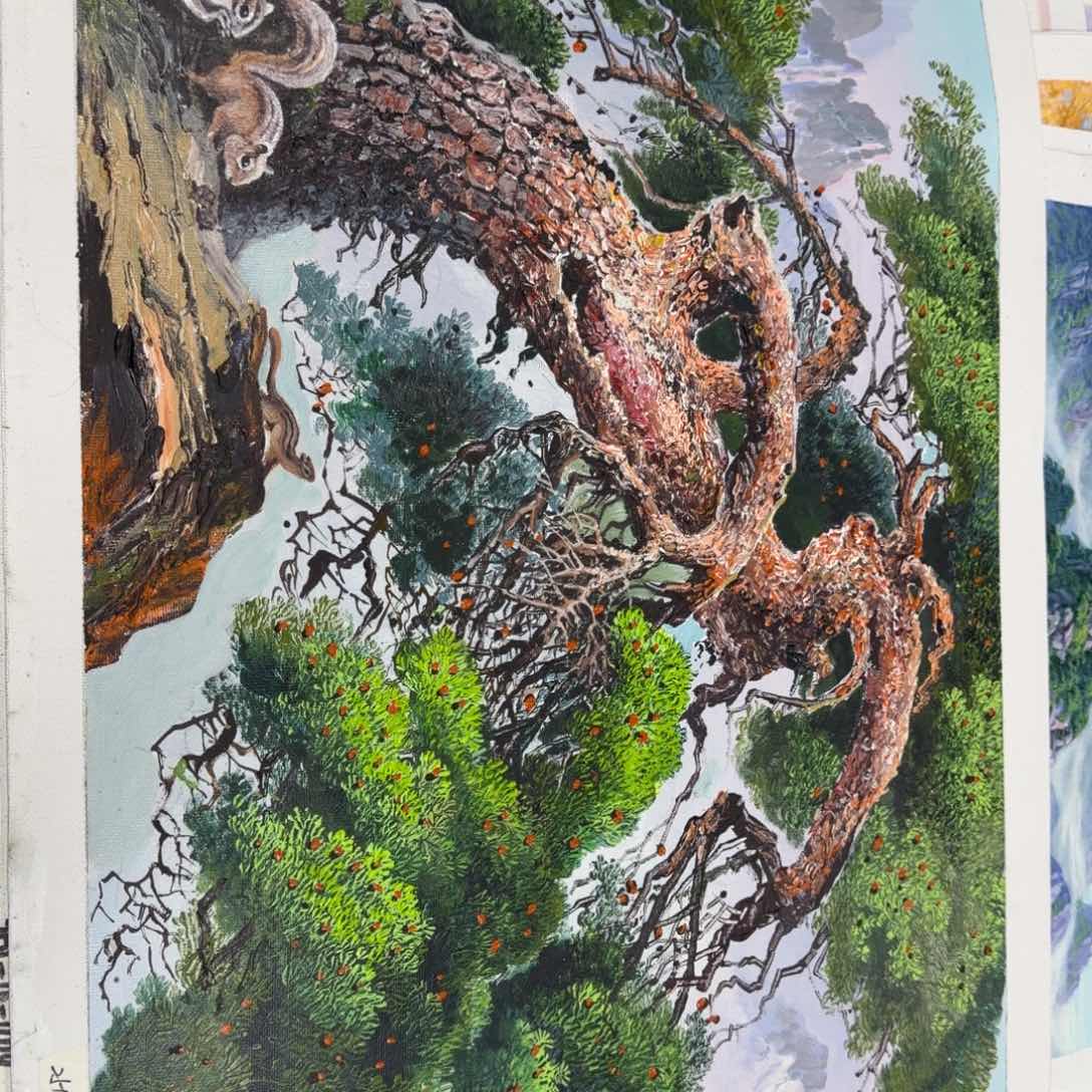 油画你是谁了啊我的