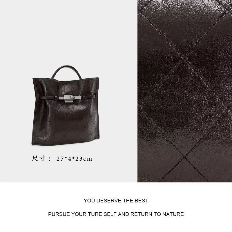 【尚恩CC】ZT-D8089-泡芙咖-轻奢百搭手提腋下新款斜跨女包