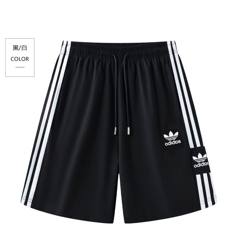 〔商城撤柜〕  夏季休闲短裤情侣款运动宽松5分裤