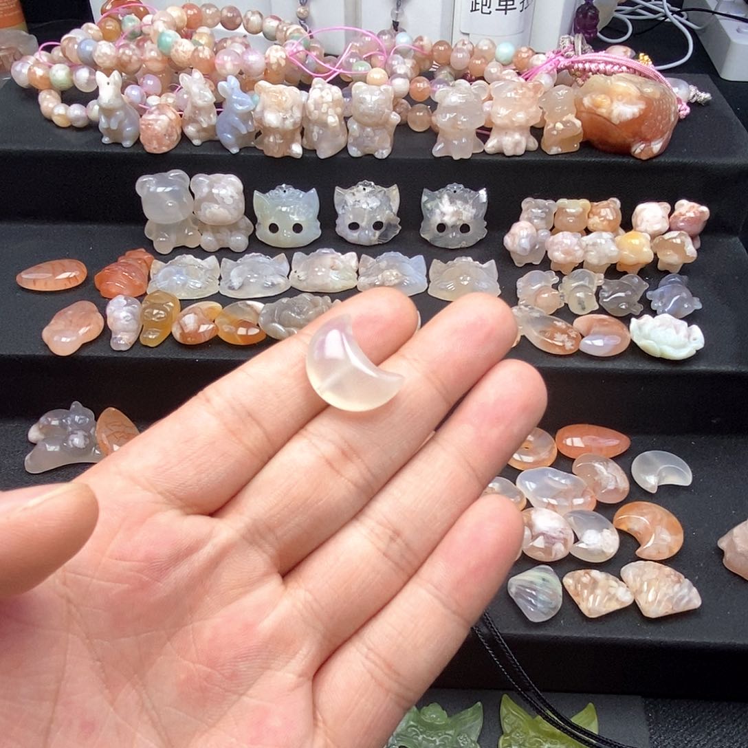 石英质玉吊坠(不含链)未镶嵌P