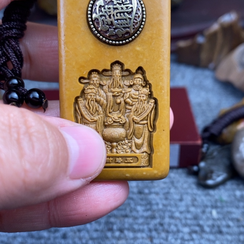 【闪购商品】原石雕刻手把件