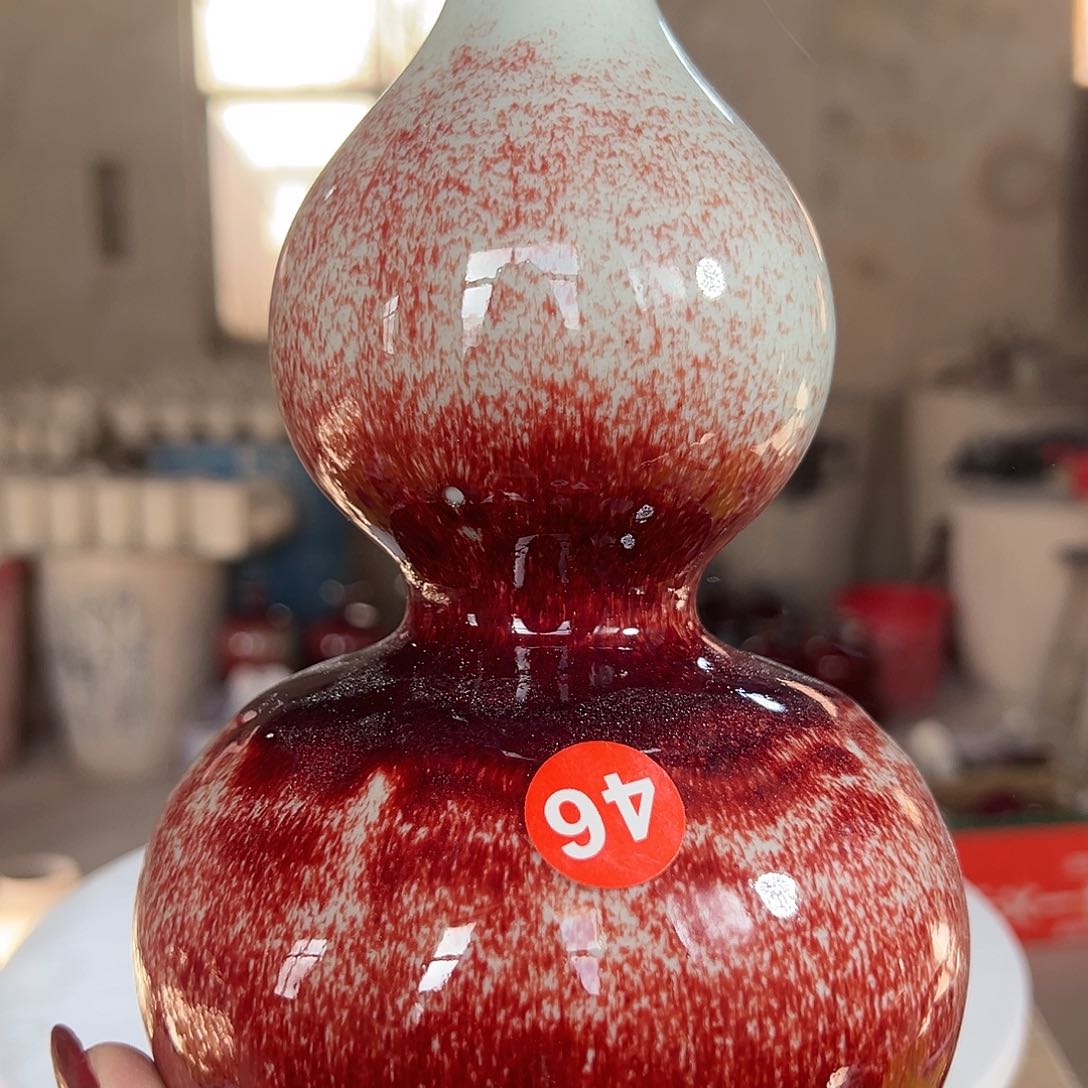 摆件郑家钧窑摆件微瑕