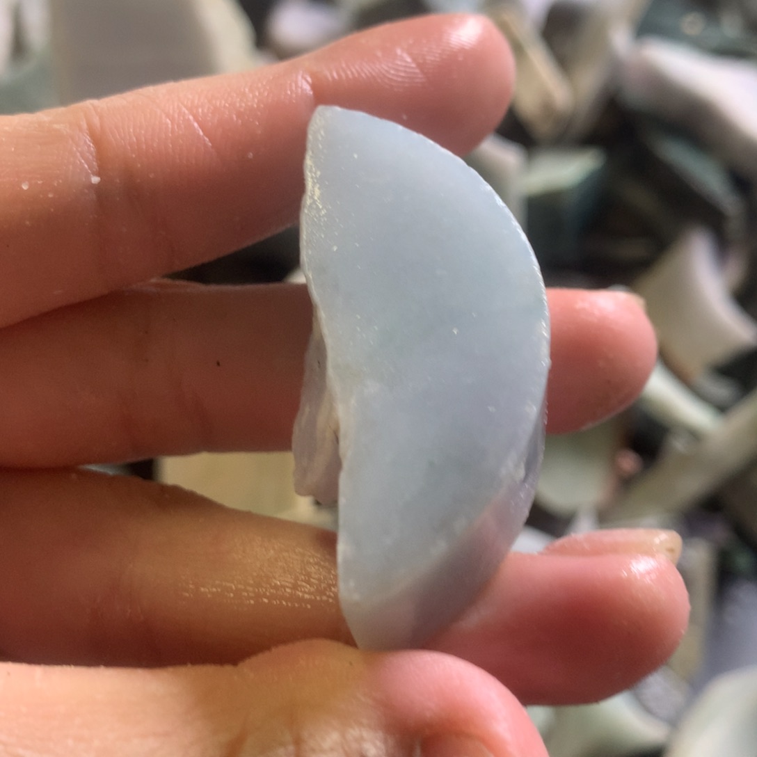 翡翠颈饰未镶嵌缅甸翡翠