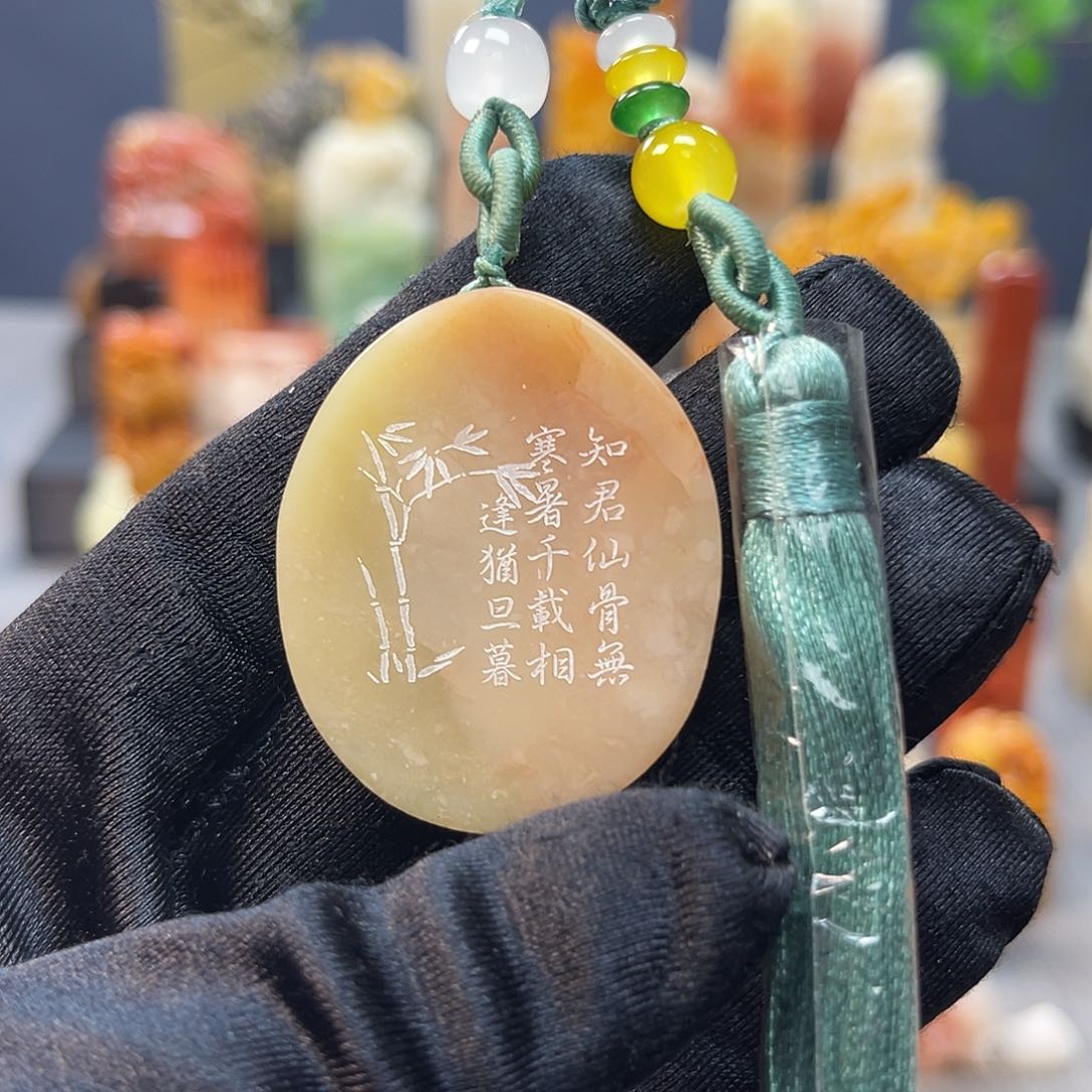 寿山石印石包邮包刻618