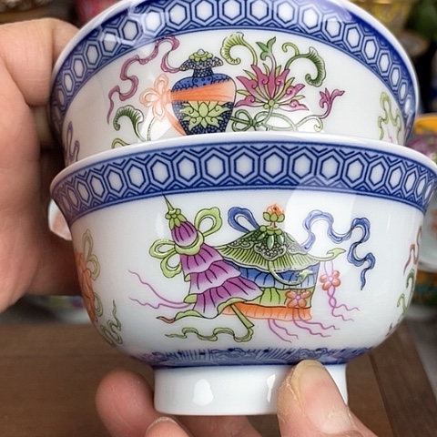 景德镇陶瓷藏式茶碗