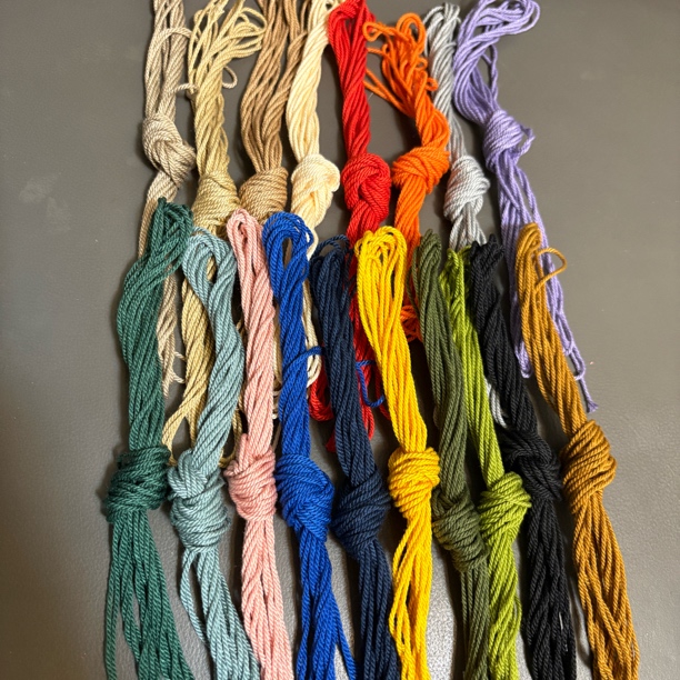 1.2mm手戳棉线diy古玩星月菩提专用耐磨绳子藏风diy编织绳