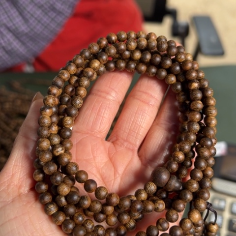 沉香手串白棋8克卡0.5多样性发1串