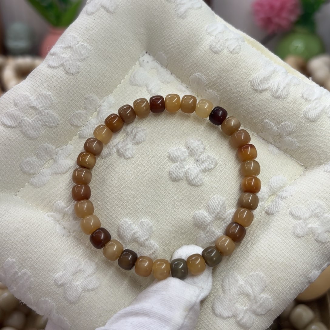 吊坠菩提根/象牙果7玉化龙脊孔道一般931