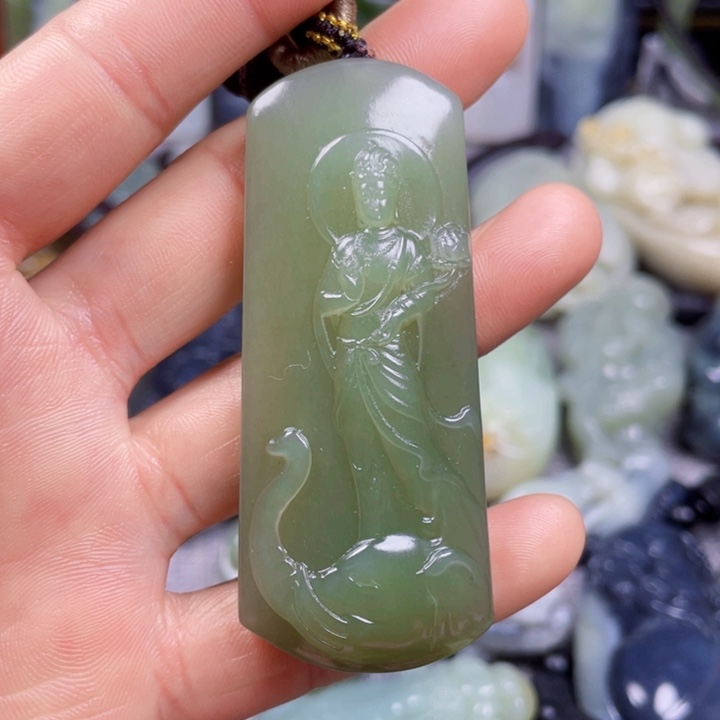 和田玉挂件未镶嵌