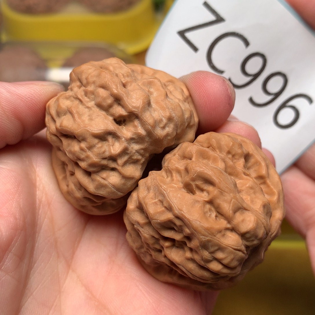 文玩核桃把件毕业肌肉开背蛙40