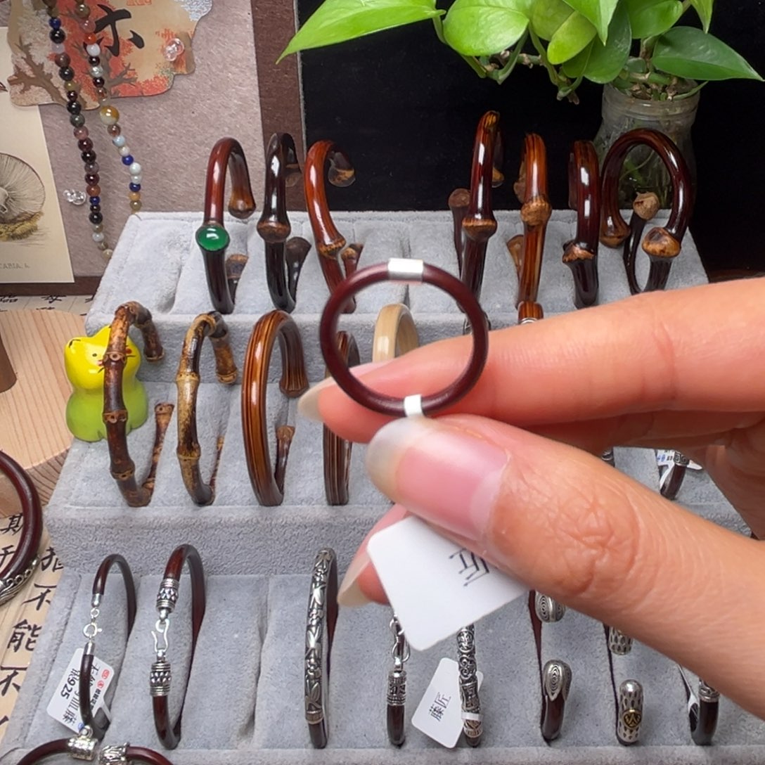 小***哩藤类手串/手链鸡血藤戒指