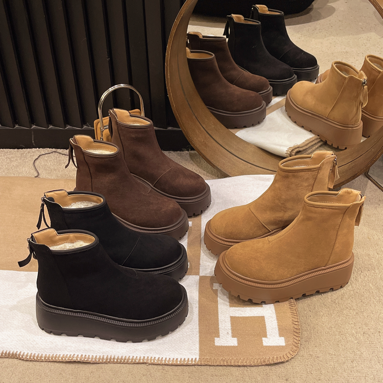 雪地靴无瑕断码鞋按照主播给你的编号来下单休闲女鞋GDN