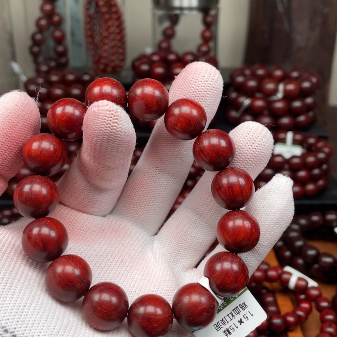 小叶紫檀手串/手链用****31.5顶泥