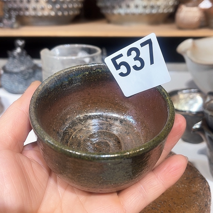 杯高温柴烧陶泥主人杯